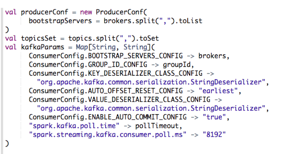 Configure Kafka