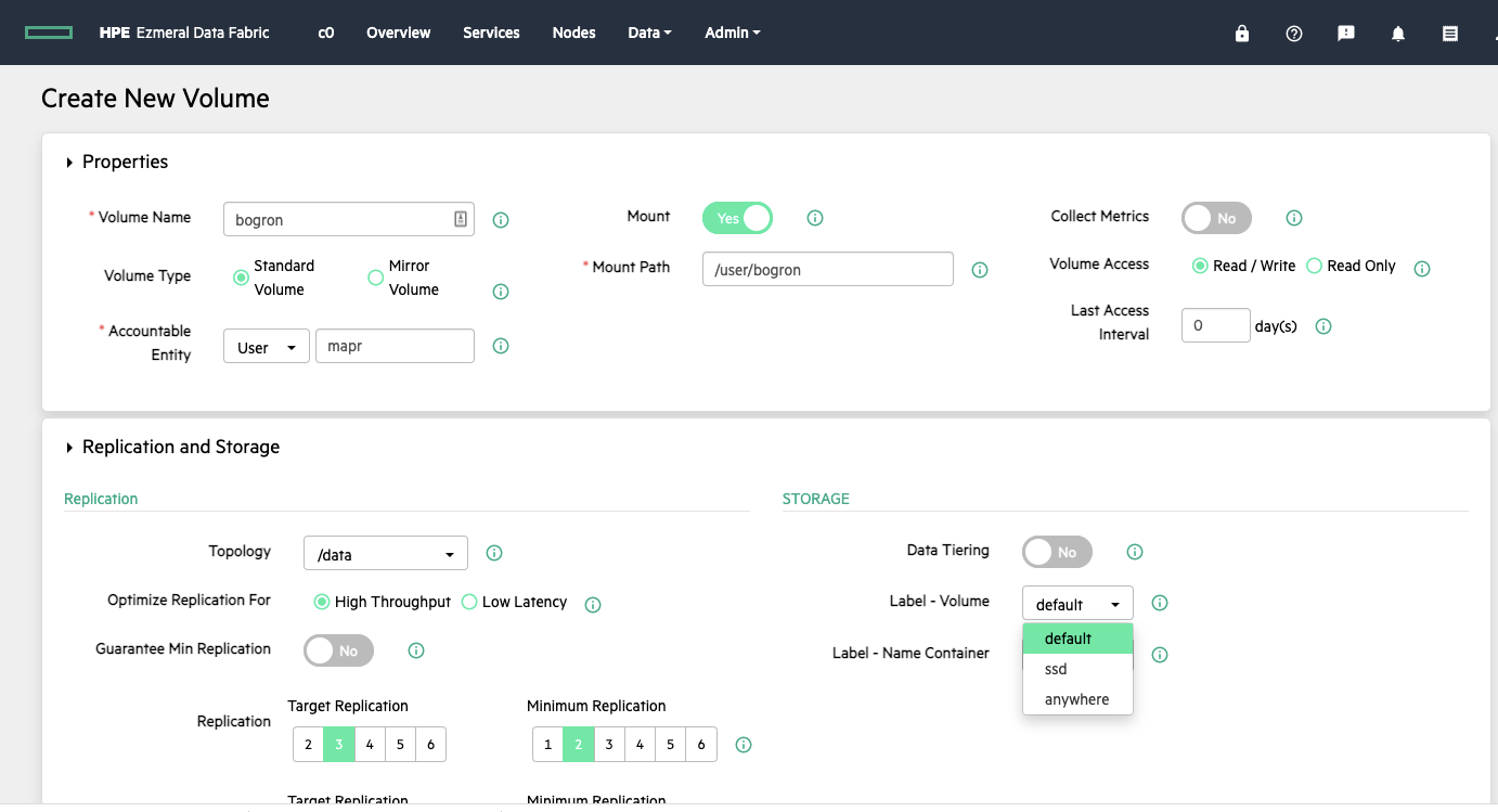 How fine grained data placement helps optimize application