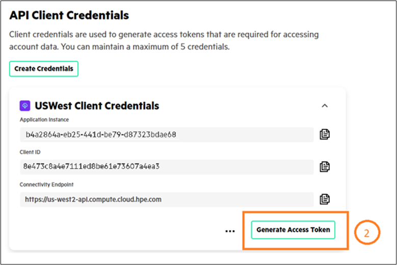 Generate Bearer Token Using API Credentials