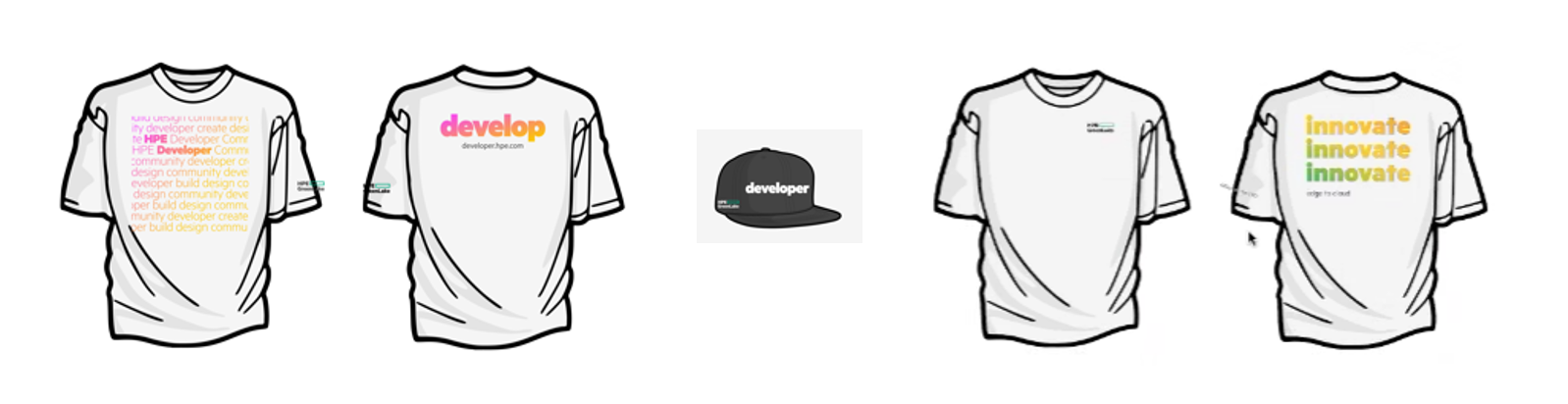 Giveaways at HPE Discover